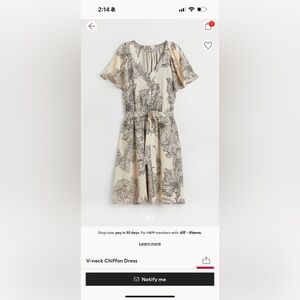 H&M floral summer dress